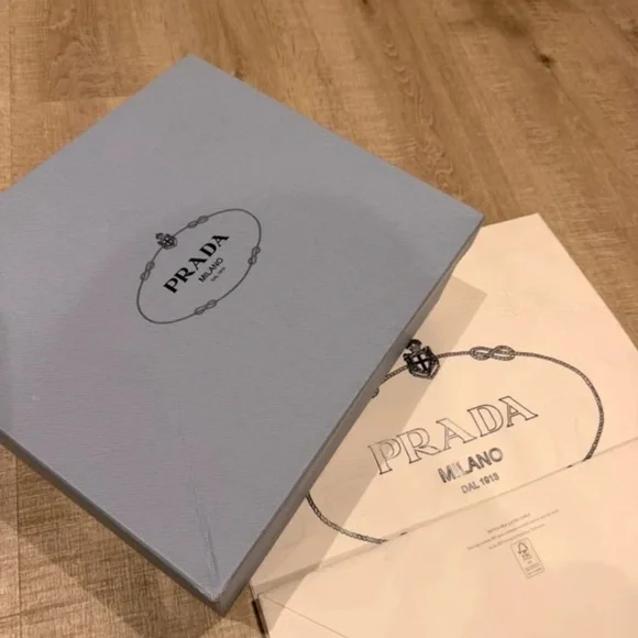 Prada Women's Black Leather Combat Boots - Picture 8 of 8